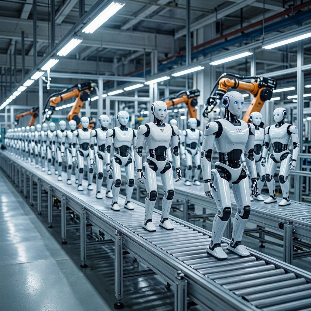 UBTECH Robotics запустила первый в мире завод по серийному выпуску гуманоидных роботов