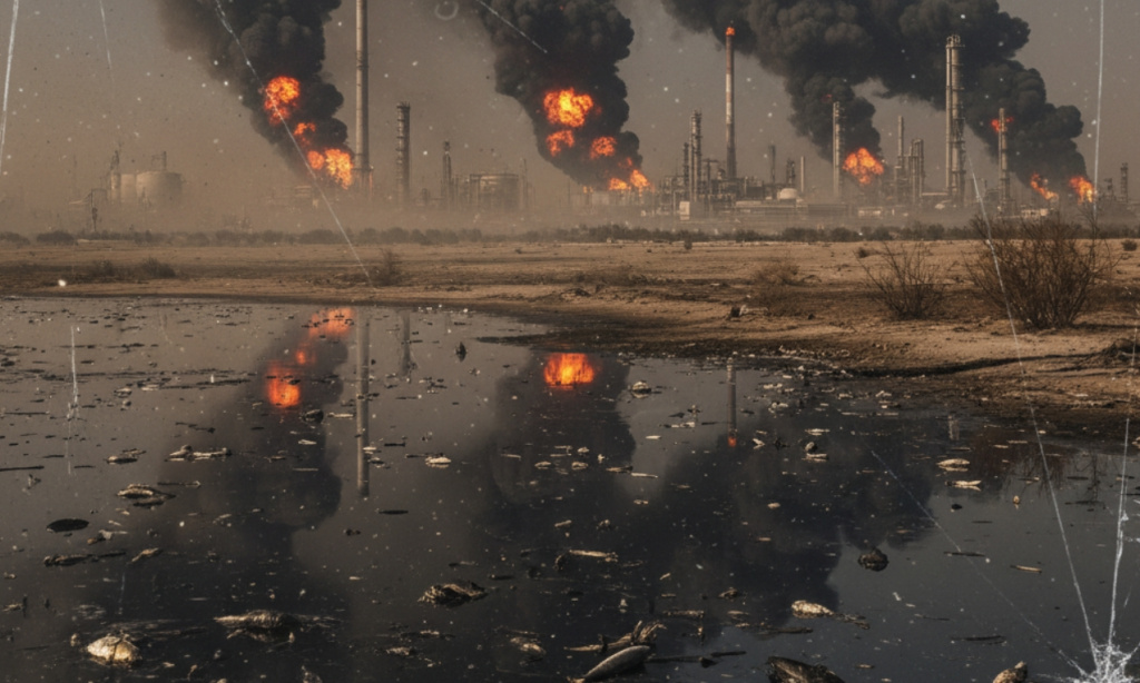 Удары по Тегерану несут Ближнему Востоку экологическую катастрофу