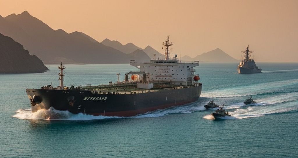 Ушел от погони. Иранские военные пытались остановить американский танкер