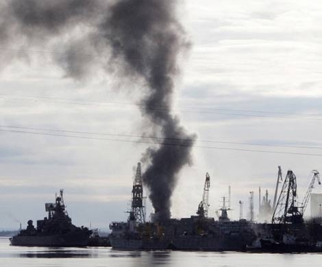 Ущерб от пожара на «Орле» оценили в 100 млн руб