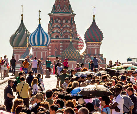 В 2017 году в России зафиксирован рекордный турпоток‍
