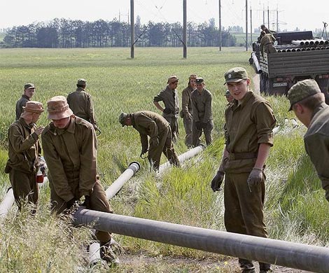 В апреле начнется строительство трубопровода к Северо-Крымскому каналу