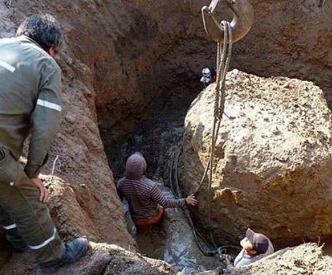 В Аргентине обнаружен метеорит массой 30 тонн