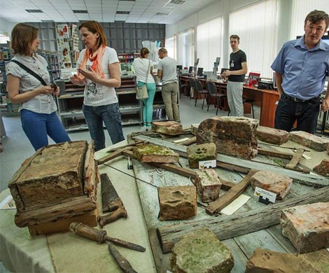 В Бресте открылась выставка старинного кирпича
