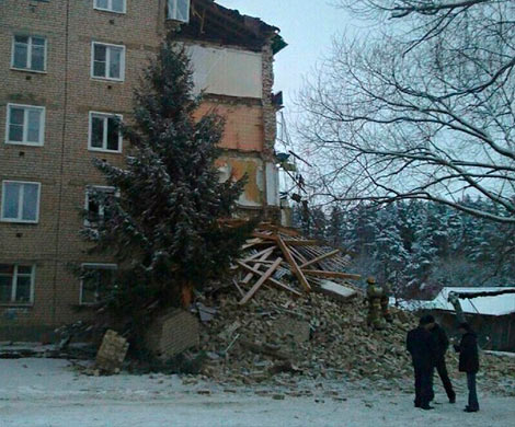 В Ивановской области рухнула стена жилой пятиэтажки