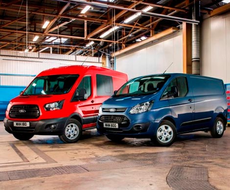 В июне российские дилеры Ford продали 726 коммерческих автомобилей