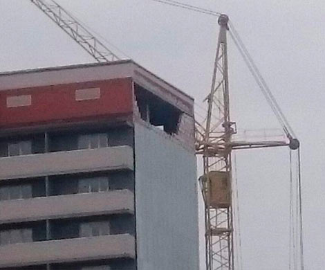 В Ижевске в новостройке «исчезла» стена