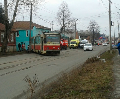 В Курске трамвай сошел с рельсов: есть пострадавшие