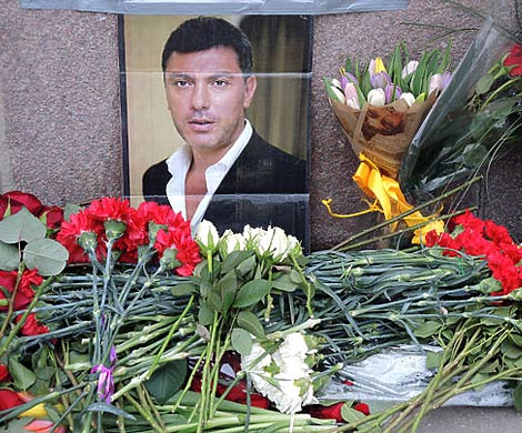 В Москве прошла «Минута немолчания» в память о Немцове