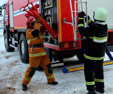 В Москве загорелось здание УФСИН