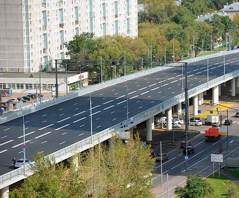 В Москве завершено строительство самой длинной в СНГ эстакады