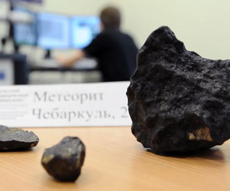 В Москву доставили фрагмент знаменитого челябинского метеорита
