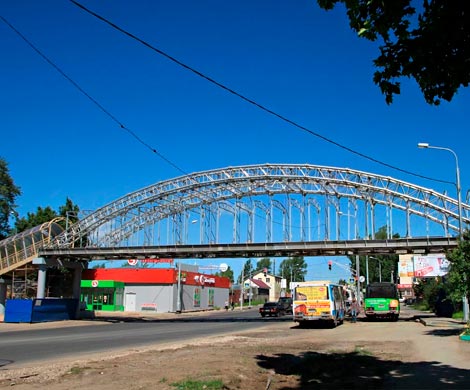 В Нижегородской области установлен мост из алюминия