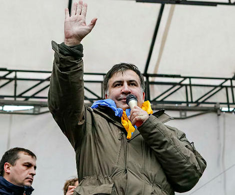 В палаточном лагере Саакашвили произошли столкновения