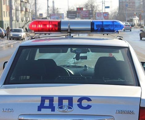 В Петербурге на Комендантском столкнулись три грузовика