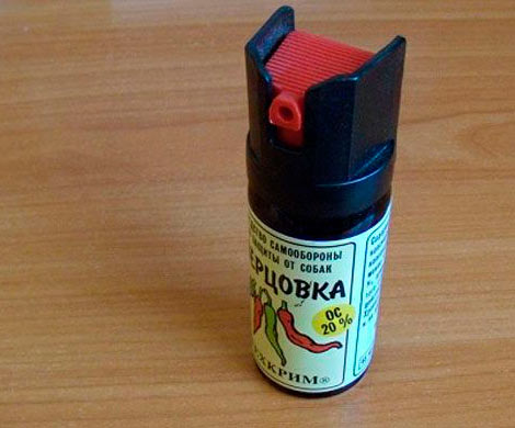 В Петербурге пьяный водитель разгромил парковку и напал на сотрудников ГИБДД с перцовым баллончиком