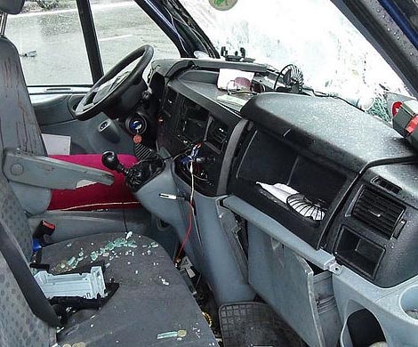 В Подмосковье столкнулись маршрутка и автобус, есть пострадавшие