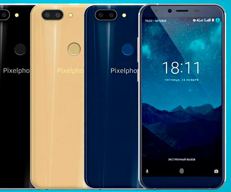 В продажу поступил новый "российский" смартфон Pixelphone M1‍