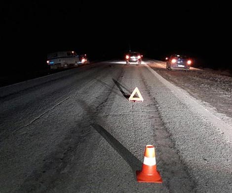В Пскове водитель «Форда» сбил на проезжей части пешехода и напился
