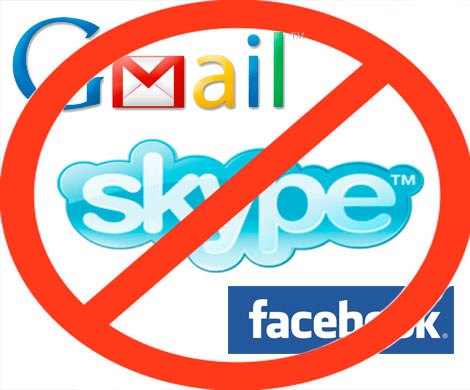 В России могут запретить Skype, Facebook и Gmail