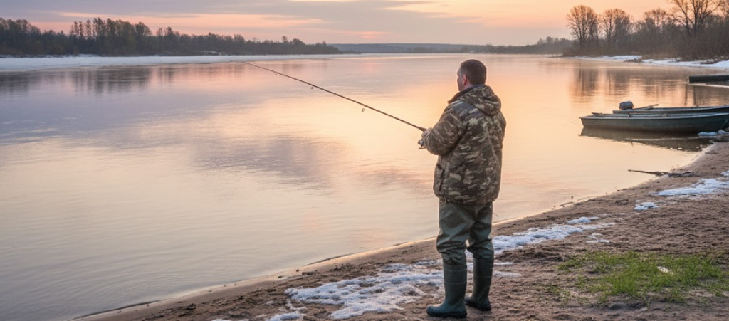 В России начинается весенний рыболовный сезон