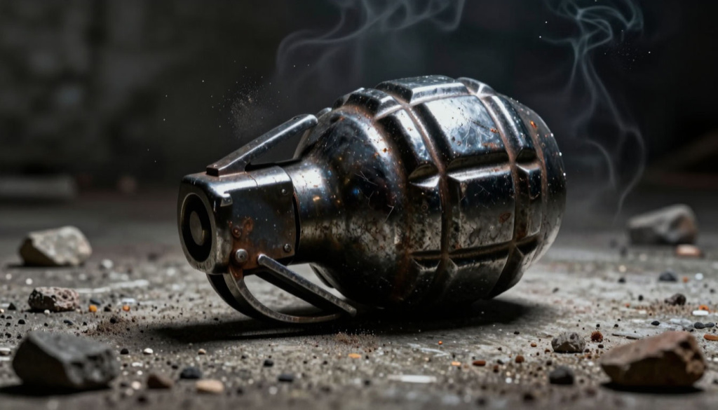 В Ростовской области задержание преступника закончилось взрывом гранаты