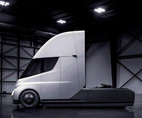 В сети появилось первое видео с разгоном электрогрузовика Tesla Semi‍