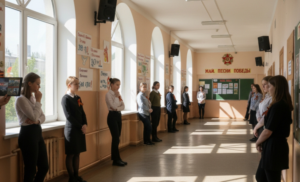 В мае в школах вместо звонков зазвучат песни военных лет