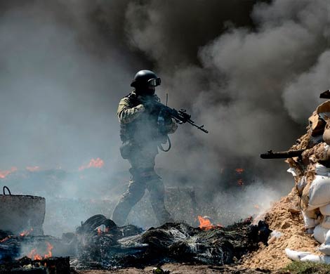 В Славянске начался второй этап АТО: город решили полностью заблокировать