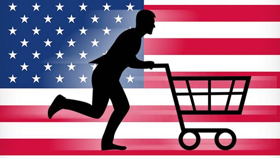 В США растут розничные продажи, несмотря на распространение дельта-штамма