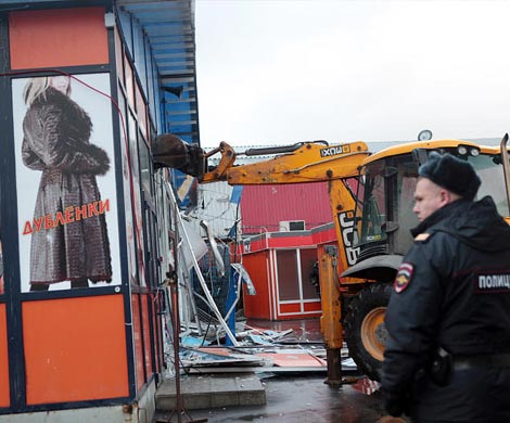 В столице ликвидируют опасный для москвичей самострой
