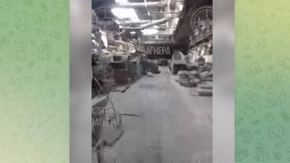 В Telegram опубликовали первое видео с бойцами ЧВК «Вагнер» на АЗОМ