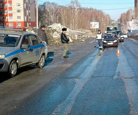 В Томске иномарка врезалась в ГАЗ, двое детей доставлены в больницу‍