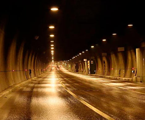 В тоннеле на северо-западе Москвы произошел пожар