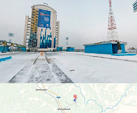 В Яндекс-картах появились панорамы космодрома "Восточный‍"