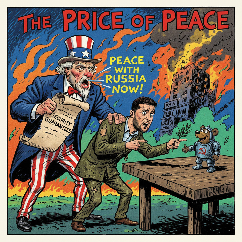 Вашингтон требует от Киева мира с Россией за гарантии безопасности