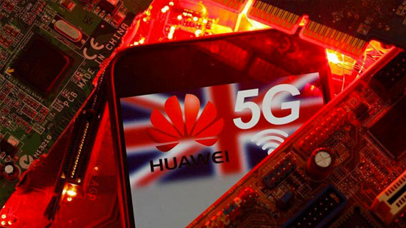 Великобритания планирует исключить оборудование китайской компании Huawei из сетей 5G