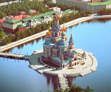 Власти отказались от идеи строительства храма на пруду Екатеринбурга
