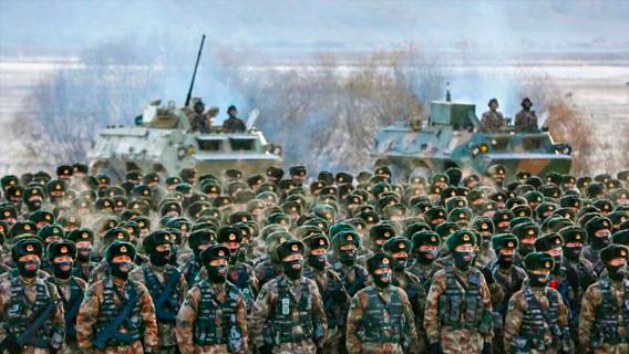 Войска КНР в Синьцзяне испытали достижения военной инженерии, сымитировав современные боевые действия