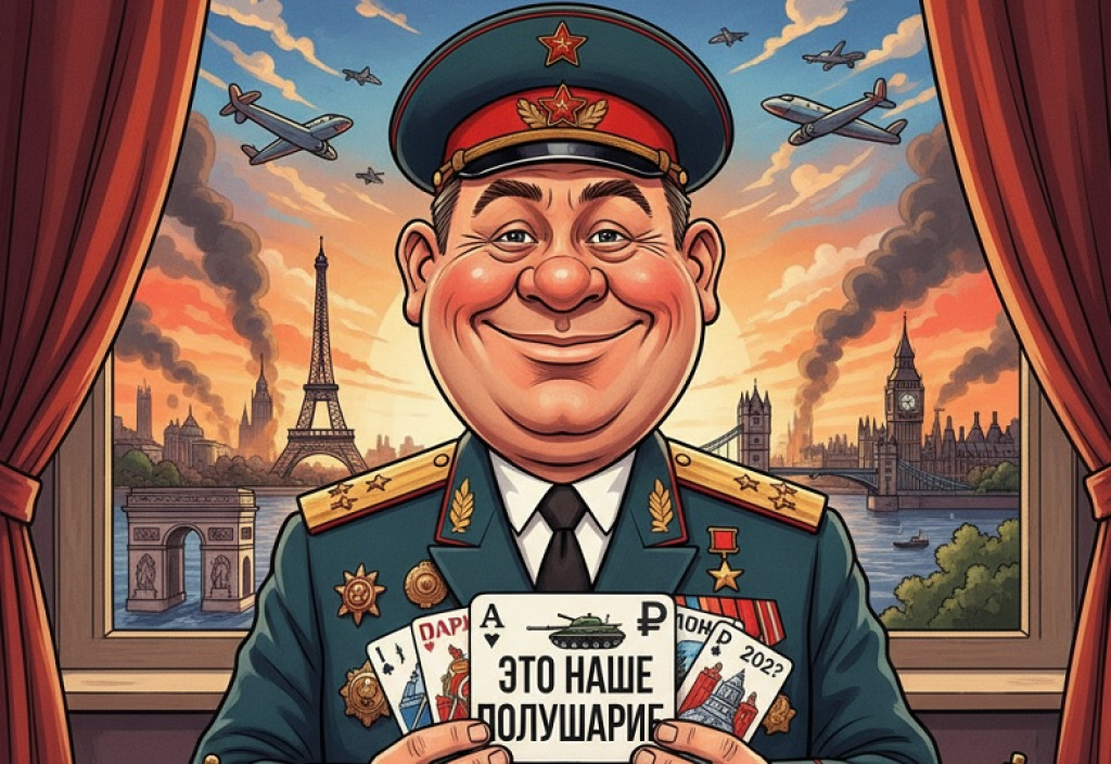 Вот так поворот: русские идут на Париж и Лондон? Почему бы и не рассмотреть: Это НАШЕ полушарие. Офицер раскрыл все карт