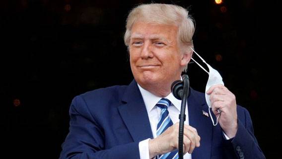 Врач Трампа сообщил, что президент больше не передает коронавирус