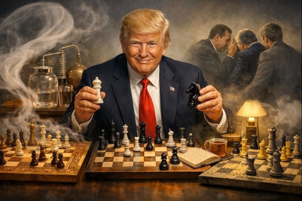 Всех одурачил: для Трампа Иран никогда не был целью. До чего они дошли! Учатся гнать самогон и махнули рукой на Донбасс