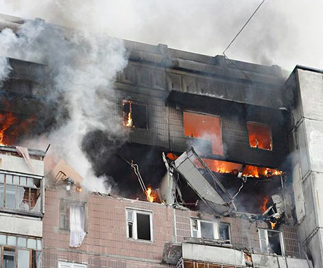 Взрыв газа в Ростове: ударной волной вынесло двери и окна в 33 квартирах