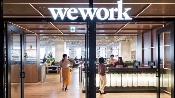 WeWork ведет переговоры о слиянии со SPAC или привлечении частного капитала