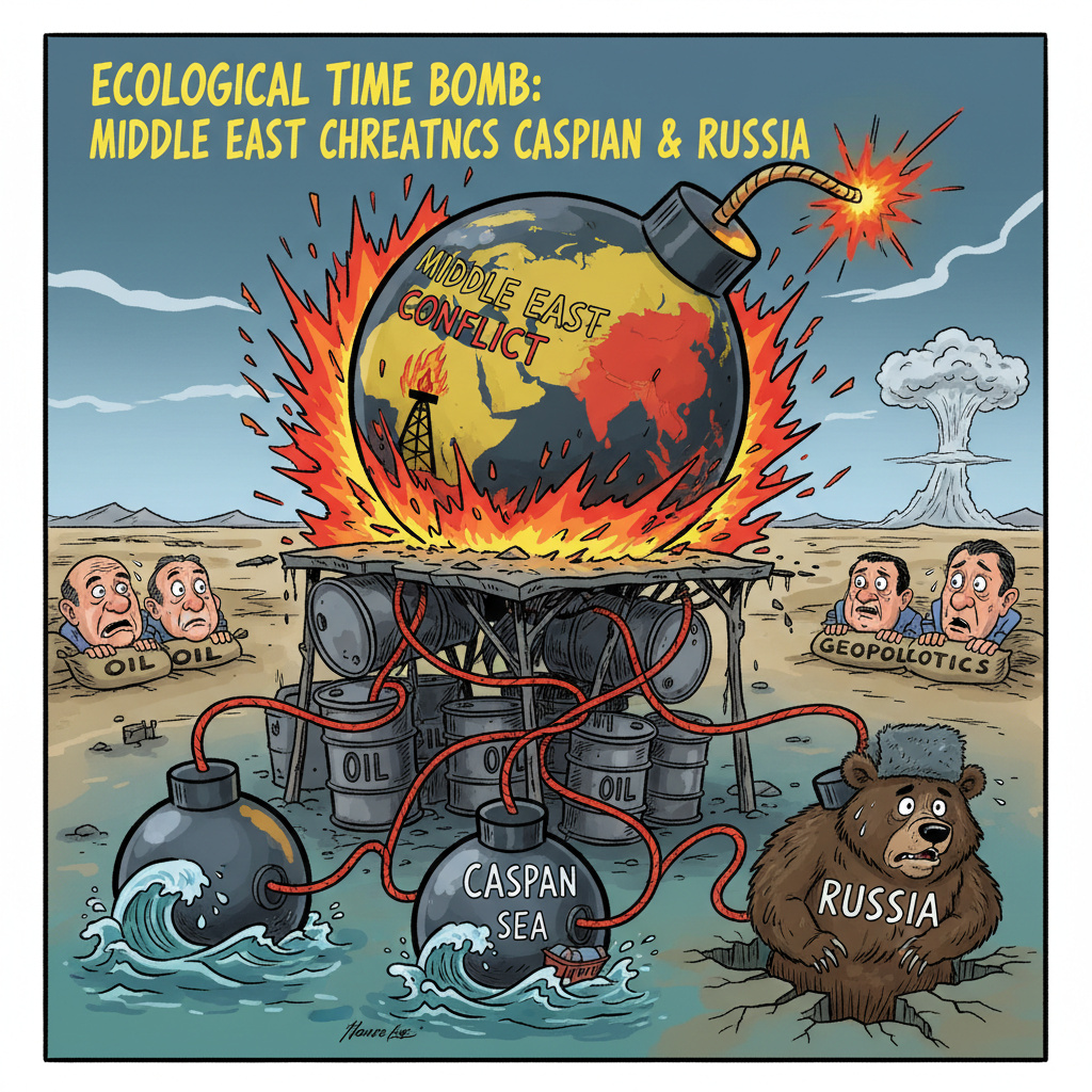 Экологическая бомба замедленного действия: ближневосточный конфликт может ударить по Каспию и России