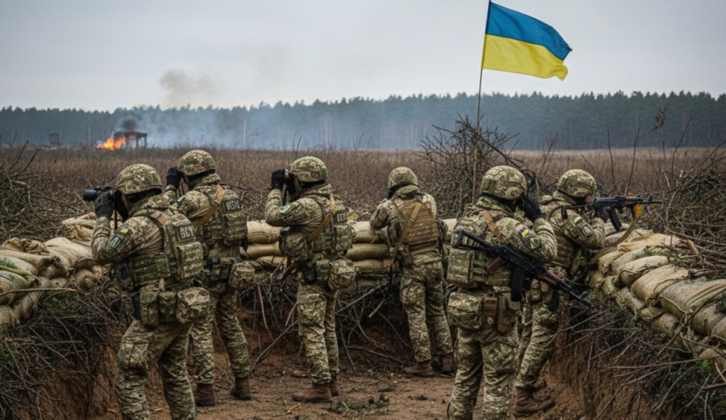 Элитная бригада ВСУ из золотой молодежи несет потери под Сумами