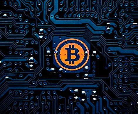 За сутки биткоин подешевел на 25%‍
