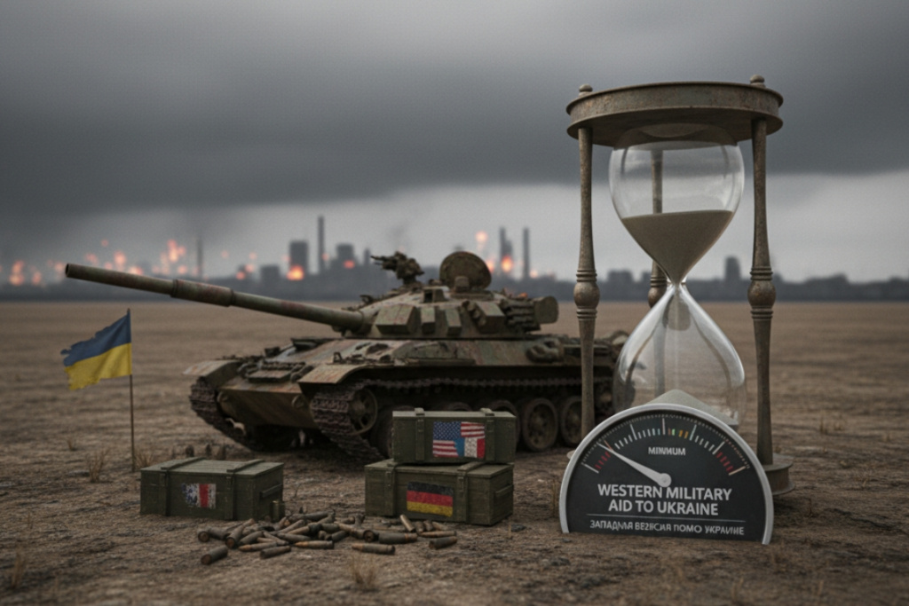 Западная помощь Украине рухнула до рекордного минимума