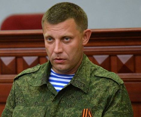 Захарченко готов подтвердить отделение Донбасса от Украины