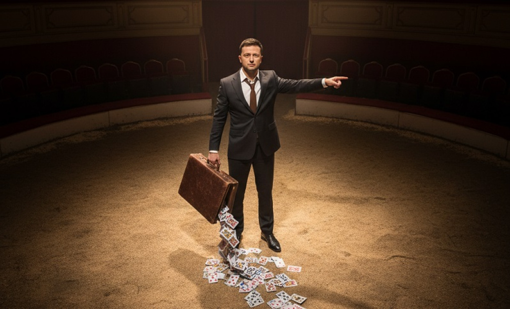 Какой-то цирк. Зеленский зовёт Путина в Киев: «если посмеет»